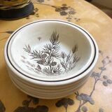 Lot de six  coupelles  Pinewood anglaises