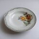 3 assiettes Digoin Sarreguemines Adèle gris jaune et bordeaux