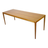 Beech Side Table by Hartmut Lohmeyer for Wilkhahn, 1960s