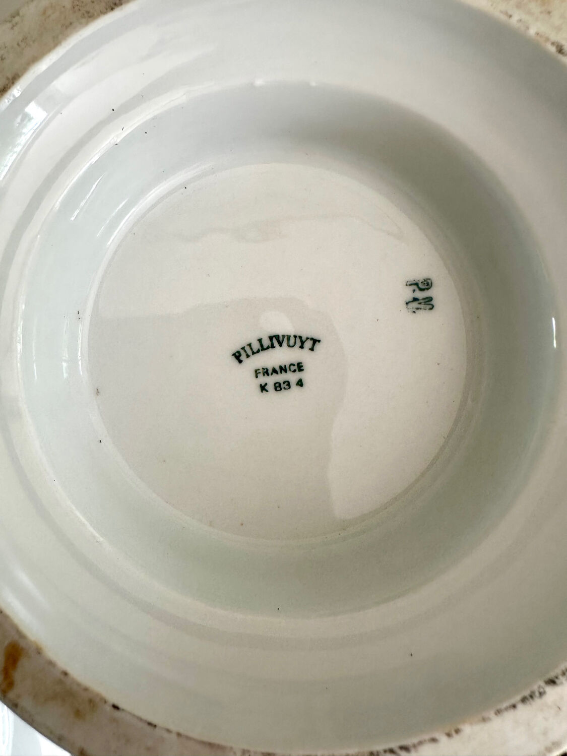 Pillivuyt porcelain soup tureen