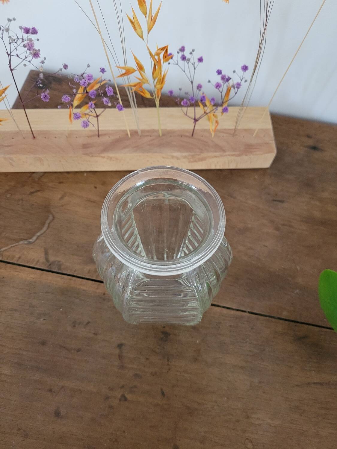 Small Art Deco glass vase