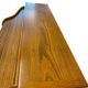 Vintage American wooden desk with a roll-top.
