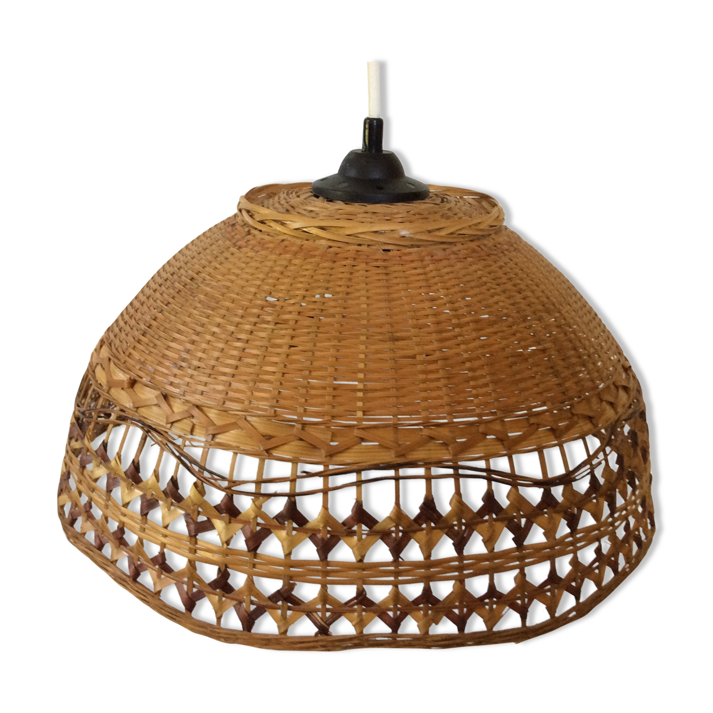 Vintage Wicker pendant