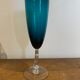 large Italian green blue vase