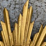 Genuine antique sun mirror