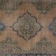 Vintage Turkish hallway rug 129x375 cm