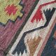 Kilim carpet in burlap and cotton. 120cm x 190cm