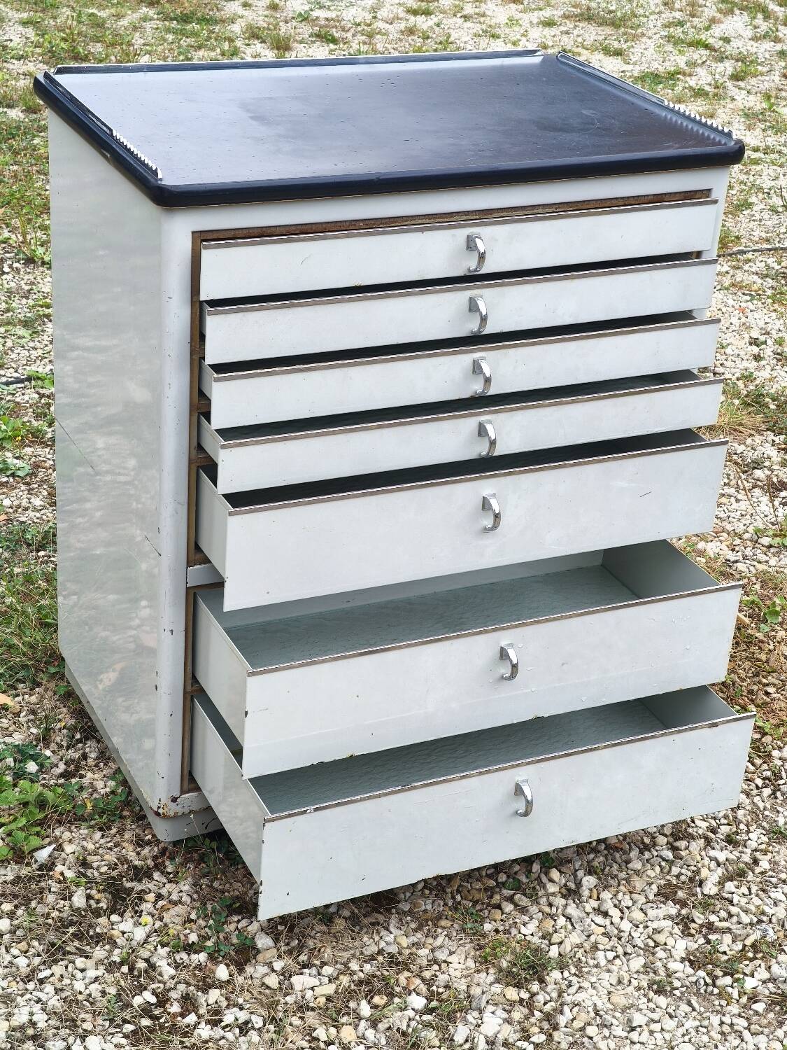 Antique dentist's cabinet