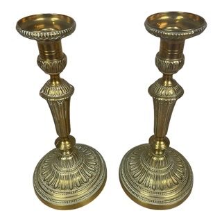 Antique Bronze Candlestick
