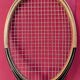 Amf head guillermo vilas wooden tennis racket.
