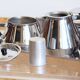 Art Deco style metal tea service LA SALAM