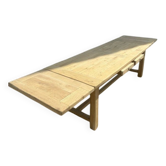 Table de ferme en chêne massif