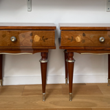 Pairs of vintage bedside tables 1960s-70s