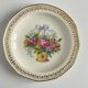 5 Limoges Porcelain Dessert Plates with Bow, Flowers and Basket