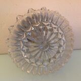 Round ceiling lamp diamond tips vintage 60s-70s