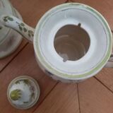White teapot