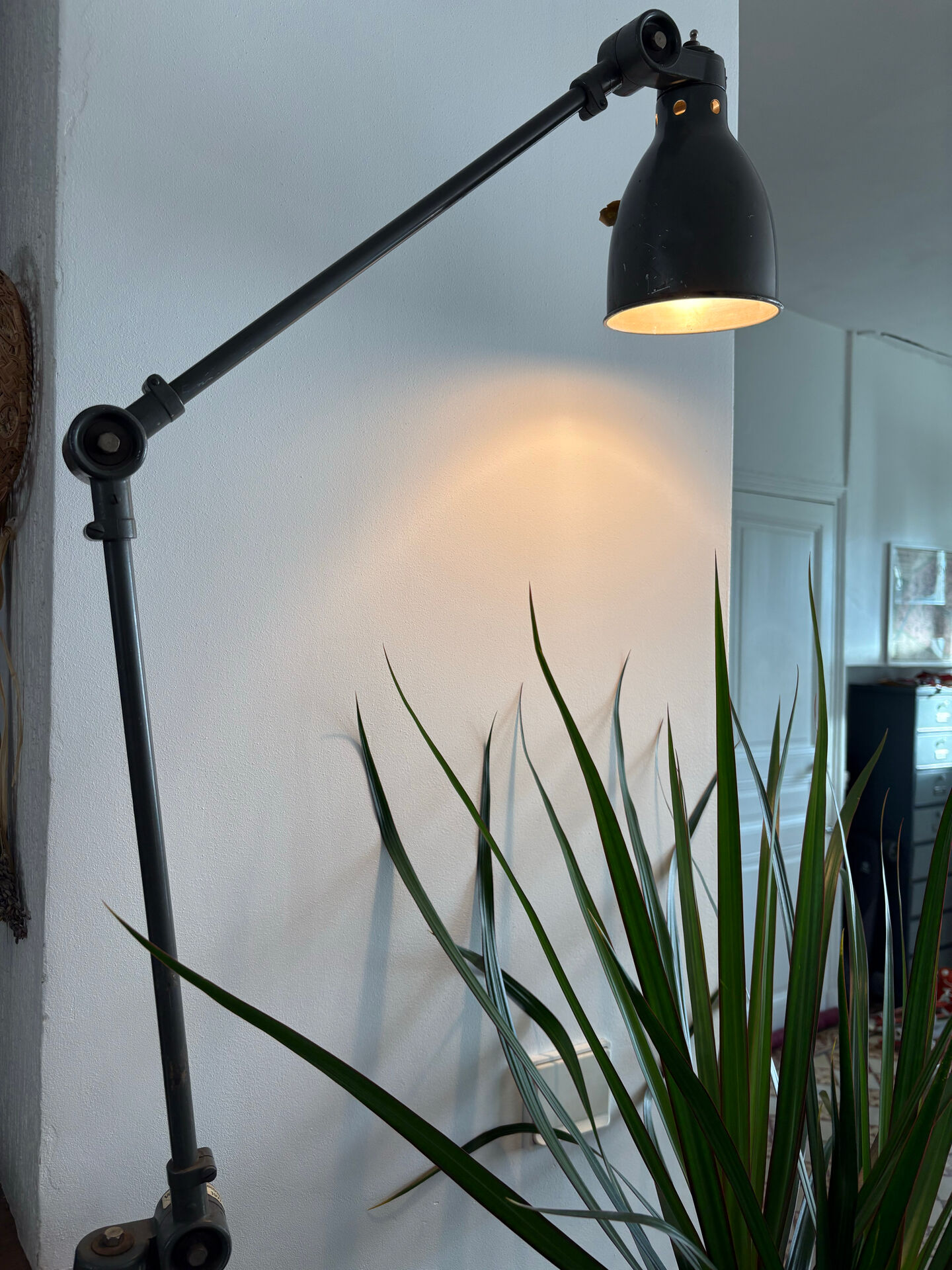 Industrial lamp architect workshop SANFIL Paris 1950