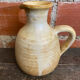 Old Pichet JEAN MARAIS Glazed Stoneware Beige France Vintage #D781