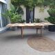 No53 table de ferme avec rallonges