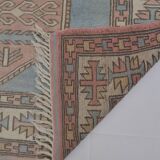 Vintage Oushak Anatolian Kurdish Rug sku1187