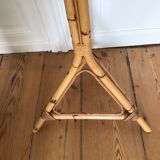 Rattan coat rack year 60