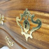 Louis XV Curved Malouine Chest of Drawers