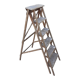 Wooden stepladder
