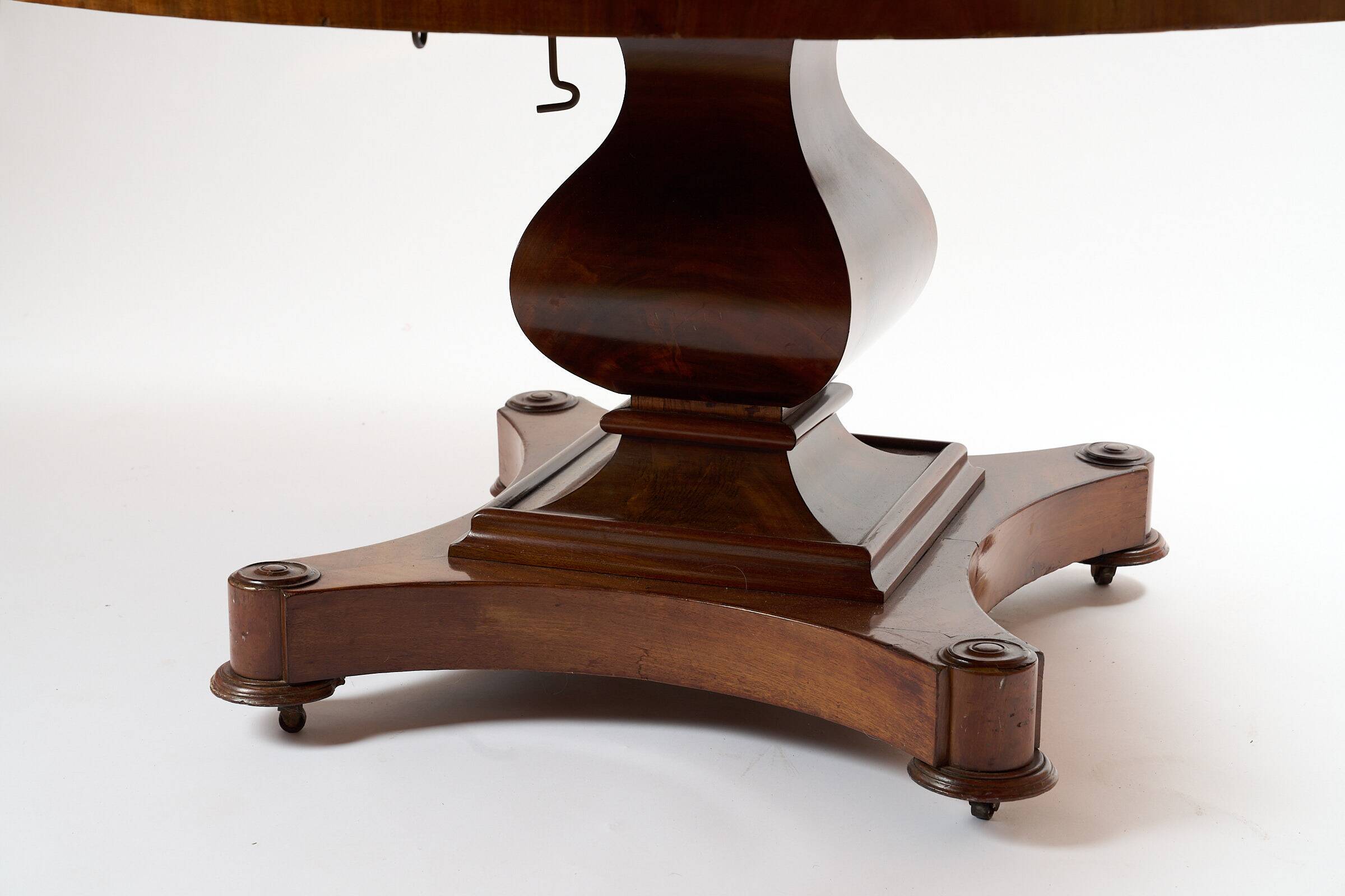 Table de salle à manger ronde d'origine anglaise ,antique