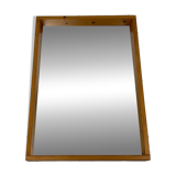 Vintage Scandinavian mirror pinewood