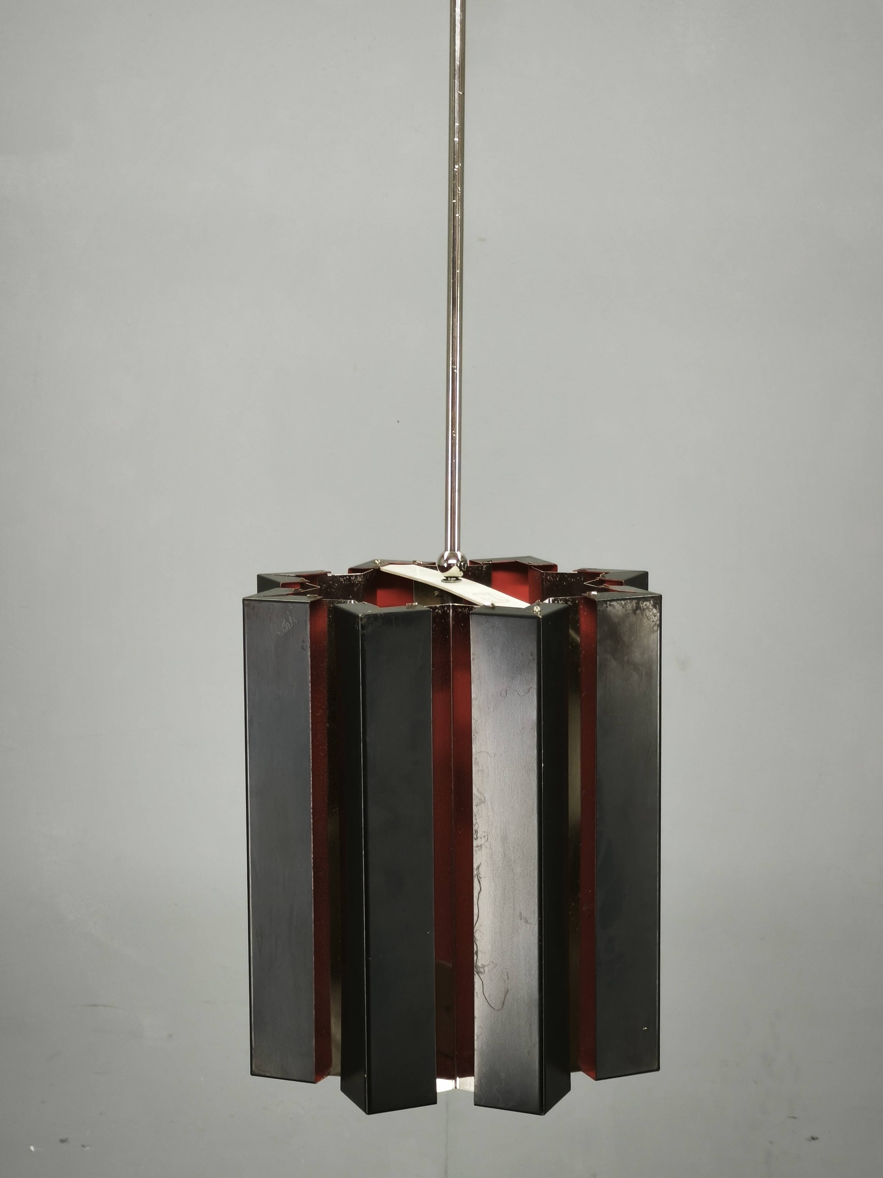 1960s Napako Space Age Pendant Light, Czechoslovakia