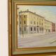 Peinture à l'huile sur toile suédoise du milieu du siècle « Göteborg »