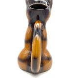 Pitcher slurry cat in faience