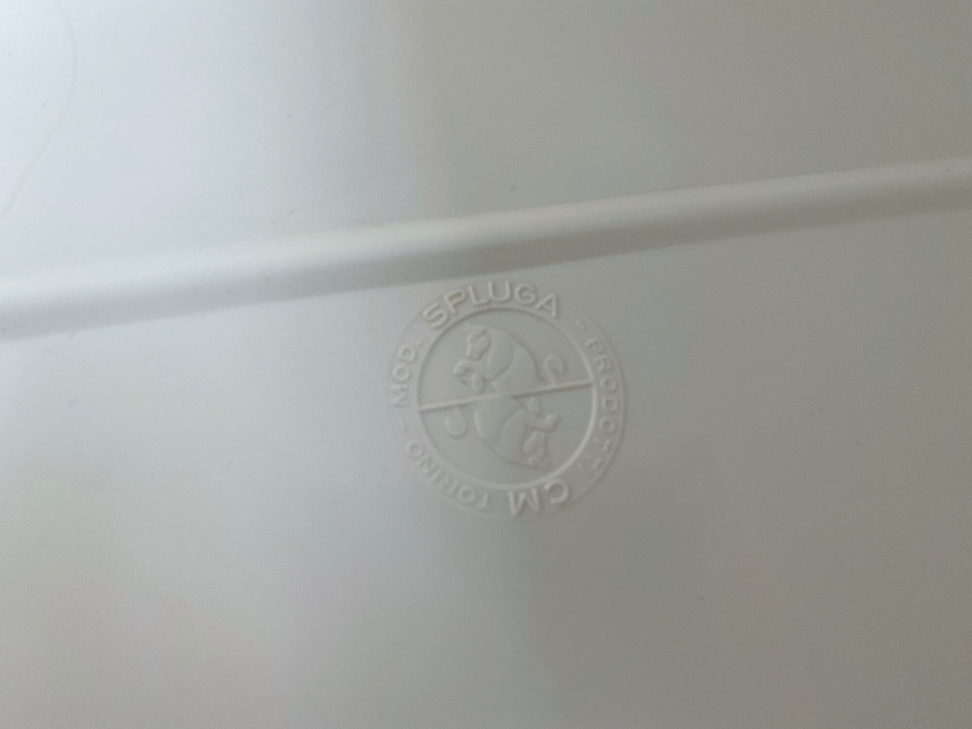 Pharmacy Cabinet Vintage Storage, Italy, 60s, White Melamine