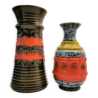 Ceramic Vases, Set of 2, 1976