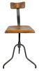 Industrial Factory Swivel Chair, 1950s