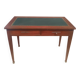 Directoire style desk table with 2 drawers
