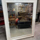 Wooden and bamboo mirror