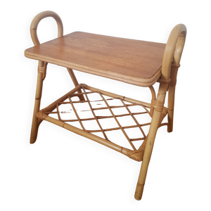 bout de canape en rotin