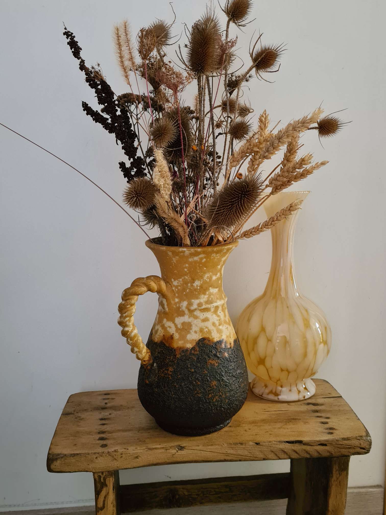 German pottery vase 60s