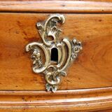 18th-century Louis XV walnut commode.