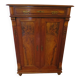 Very Buffet 1900 - Napoléon III - Walnut veneer - 1 drawer - 2 doors