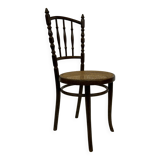 Thonet dining chair model 232, circa 1930 - dining chair with webbing seat