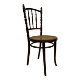 Thonet dining chair model 232, circa 1930 - dining chair with webbing seat