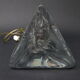 Large lamp foot 70s, crystal of St Louis