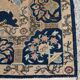 Iranian oriental carpet Kashan - handmade: 1.42 x 2.00 metres in Wool and Silk