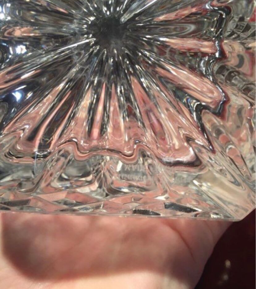 Baccarat crystal whiskey decanter