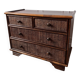 Commode en rotin