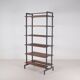 Freestanding vintage bookshelf designed by Olof Pira for Planmöbel, 1960s