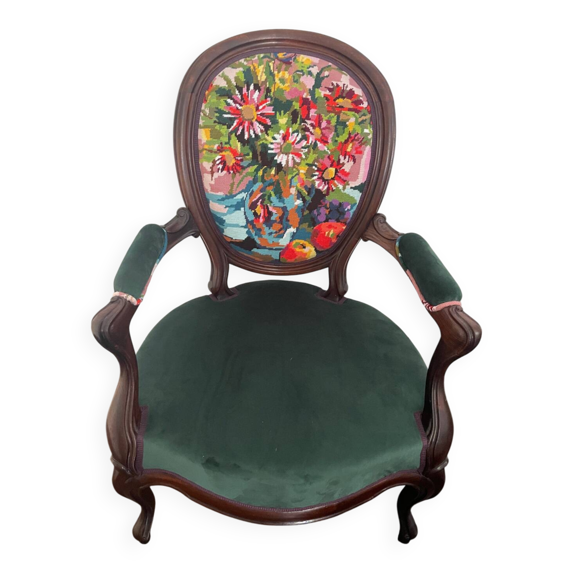 Louis Philippe armchair in rosewood