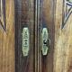 Rustic Art Deco buffet from the 1930s in chestnut wood.